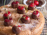 Homemade Fresh Cherry Cake