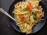 Hot Caprese Pasta