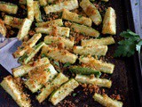 Italian Baked Breaded Zucchini