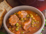 Italian Beef Stew with Peas