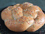 Italian Eggless Easter Bread