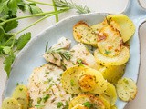 Italian Fresh Herb Baked Fish and Chips