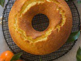 Italian Glazed Mandarin Orange Almond Cake