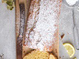 Italian Lemon Plum Cake