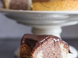 Italian Mascarpone Marble Cake