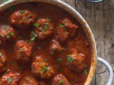 Italian Meatballs in a Red Pepper Tomato Sauce