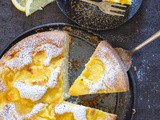 Italian Pastry Cream filled Lemon Cake Recipe