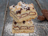 Kinder Chocolate Cookie Bars