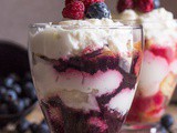 No Bake Berry Cheesecake Parfait