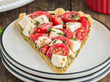No Bake Caprese Crostata