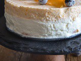 No-Bake Creamy Apricot Cake