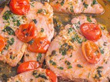 Pan-Fried Tomato & Tuna Steak