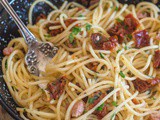 Pancetta and Sun-Dried Tomato Pasta