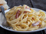 Parmesan Cream Pancetta Pasta