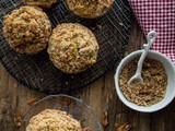 Pecan Banana Crumb Muffins