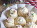 Peppermint Melting Moments Christmas Cookies