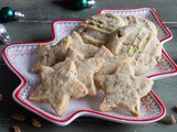 Pistachio Shortbread Cookies