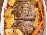 Pumpkin & Cheese Stuffed Meatloaf