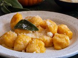 Pumpkin Gnocchi with Sage Butter Sauce