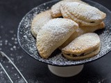 Ricotta Chocolate Chip Filled Baked Sweet Ravioli