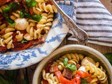 Roasted Pepper Pasta Salad