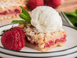 Strawberry Crumb Bars