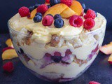 Summer Berry Trifle with Italian Pastry Cream