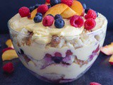 Summer Berry Trifle with Italian Pastry Cream