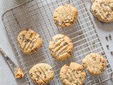 Thick Peanut Butter Chocolate Chip Cookies