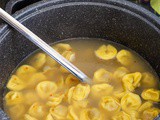 Traditional Tortellini in Brodo (in Broth)