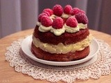 Honeycakes with Blackberries and Almond Brittle