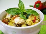 Cous cous con verdure e pollo