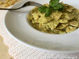 Farfalle con crema di zucchine