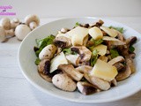 Insalata di funghi champignon e grana