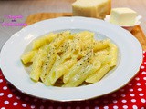 Pasta burro e parmigiano (pennoni trafilati al bronzo di Gragnano)