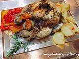 Pollo arrosto con verdure