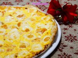 Quiche con zucca rossa e gouda