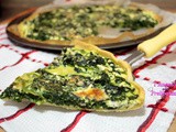 Torta salata con ricotta e spinaci