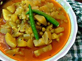 #Summer Cooler Recipe 3 ~ Melt-In-Mouth Lauki Muttar (Bottle Gourd With Green Peas)