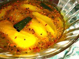 #Summer Cooler Recipe 4 ~ Kancha Aamer Chutney/Kacche Aam ki Chutney (Raw Mango Chutney)