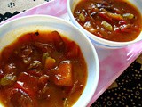 Tomato Khajur Aampaapad Chutney (Khejur Aamshottor Chutney)