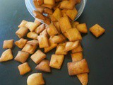 Maida Biscuits | Sweet Diamond cut Biscuits | Easy Diwali Snakcs