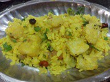 Batata pohe recipe,how to make aloo poha