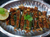 Bharli bhendi marathi style recipe|bharli bhindi masala