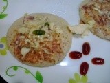 Cheese uttapam recipe | Cheese Onion uttapam