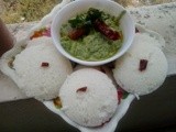 Idli recipe using idli rice urad dal| Dosa idli batter for soft idli crisp dosa