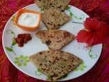 Matar Paratha |stuffed green peas parantha |stuffed paratha recipe