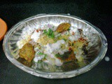 Mungodi chat recipe |Aloo moong pakoda chaat