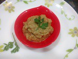 Onion Peanut chutney