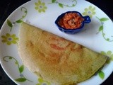 Pesarattu Recipe | Andhra Pesarattu Dosa |Green Moong Dal dosai